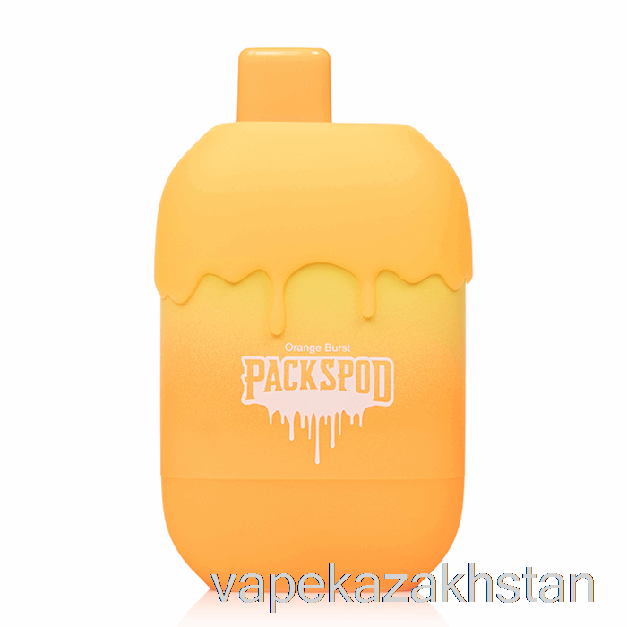 Vape Smoke Packwood Packspod 5000 Disposable Orange Creamsicle (Orange Burst)